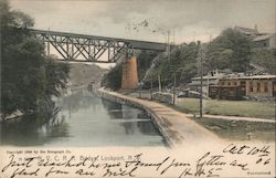 N.Y.C.R.R. Bridge Postcard