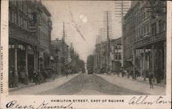 Hamilton Street, East of Square Postcard