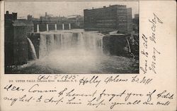 Upper Falls Genesee River Postcard