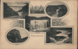 Multi-Views Portage, NY Postcard Postcard Postcard