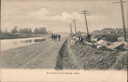 Erie Canal in the Mohawk Valley Postcard
