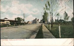 Central Park Allentown, PA Postcard Postcard Postcard