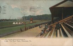 The Race Track Postcard