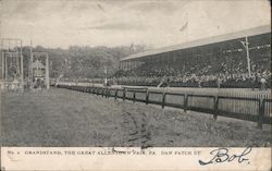 Grandstand at Fair Postcard