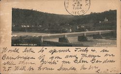 Aqueduct Lackawaxen, PA Postcard Postcard Postcard