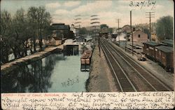 View of Canal Bethlehem, PA Postcard Postcard Postcard