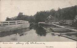 Durham Lock Postcard