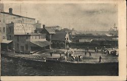 Empire State Mills Docks Syracuse, NY Postcard Postcard Postcard