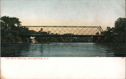 The Iron Bridge Saugerties, NY Postcard Postcard Postcard