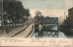 Erie Canal Postcard