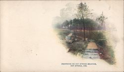 Footpaths on Hot Springs Mountain Postcard