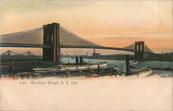 Brooklyn Bridge Postcard
