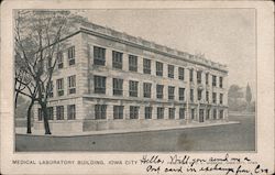 Medical Laboratory Building Postcard
