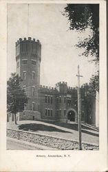 Armory Amsterdam, NY Postcard Postcard Postcard