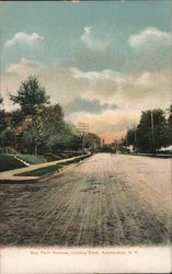 Guy Park Avenue Looking East Amsterdam, NY Postcard Postcard Postcard