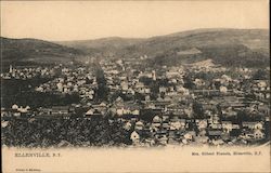 Bird's-Eye View Ellenville, NY Postcard Postcard Postcard