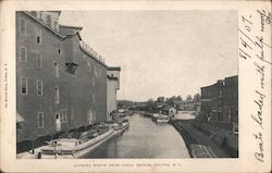 Looking North from Canal Bridge Postcard