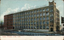 J.R. Montgomery Co. Cotton Warps Windsor Locks, CT Postcard Postcard 