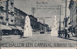 All Halloween Carnival 1905 Postcard