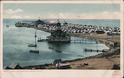 Tent CIty, Coronado Beach California Postcard Postcard Postcard