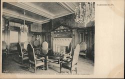 Lieutenant Governors Reception Room, State Capitol Harrisburg, PA Postcard Postcard Postcard