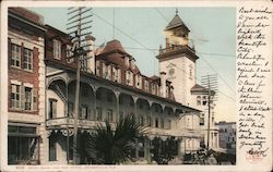 Hotel Duval and Post Office Postcard