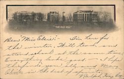 The Old Hill William Jewell College Postcard