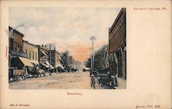 Broadway Excelsior Springs, MO Postcard Postcard Postcard