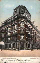 Courier Journal Building Postcard