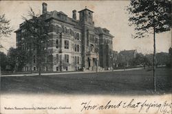 Western Reserve University (Adelbert College) Postcard