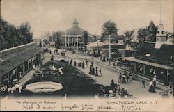 An Afternoon at Celeron Chautauqua Lake, NY Postcard Postcard Postcard