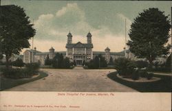 State Hospital for Insane Warren, PA Postcard Postcard Postcard