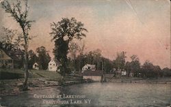 Cottages at Lakewood Chautauqua Lake, NY Postcard Postcard Postcard