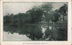 Mirror Scene Landscape Chautauqua Lake, NY Postcard Postcard Postcard