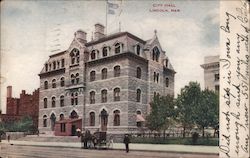 City Hall Lincoln, NE Postcard Postcard Postcard