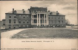 James Walker Memorial Hospital Postcard