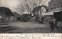 Scene on Moore Street Southport, NC Postcard Postcard Postcard