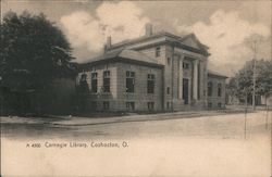 Carnegie Library Coshocton, OH Postcard Postcard Postcard