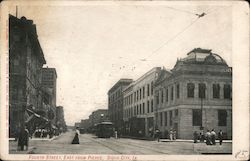 Fourth Street East from Pierce Postcard