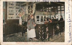 Telephonic Station in Chinatown Postcard