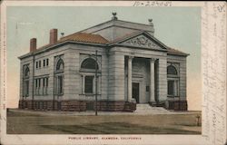 Public Library Alameda, CA Postcard Postcard Postcard