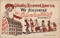 The Columbus Hotel Harrisburg, PA Postcard Postcard Postcard