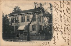 Lincoln's Home Postcard