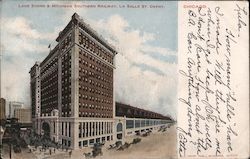 Lake Shore & Michigan Southern Railway La Salle St. Depot Postcard