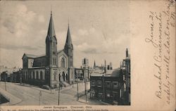 Jewish Synagogue Cincinnati, OH Postcard Postcard 