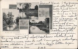Along the Catatonk Postcard