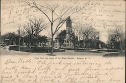 View from the Steps of the State Capitol Postcard