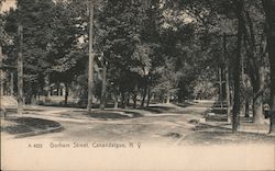 Gorham Street Canandaigua, NY Postcard Postcard Postcard