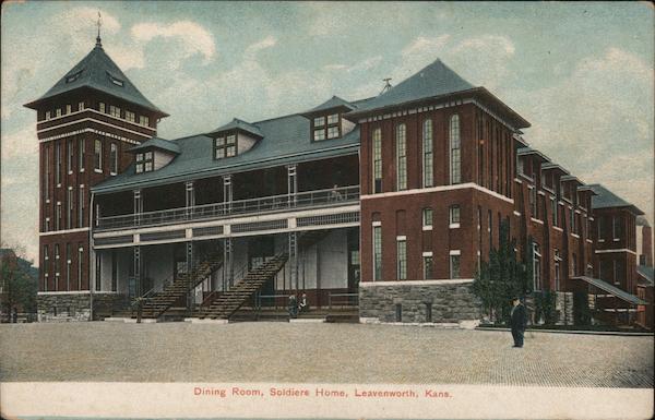 Dining Room, Soldiers Home Leavenworth Kansas