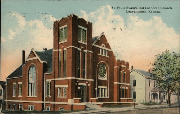 St. Pauls Evangelical Lutheran Church Leavenworth Kansas